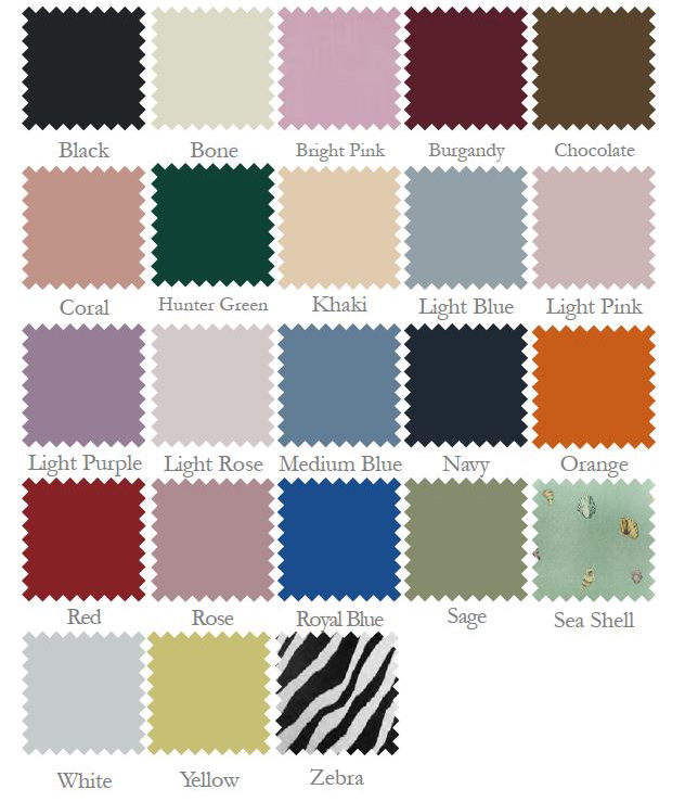 waterbed sheet colors