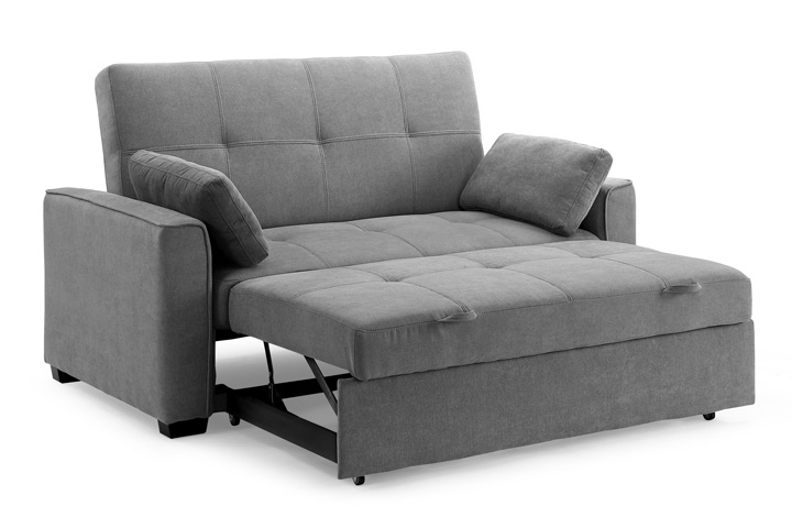 sofa sleeper in light grey